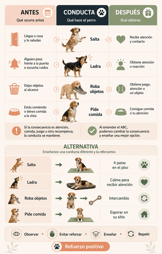 hábitos del perro